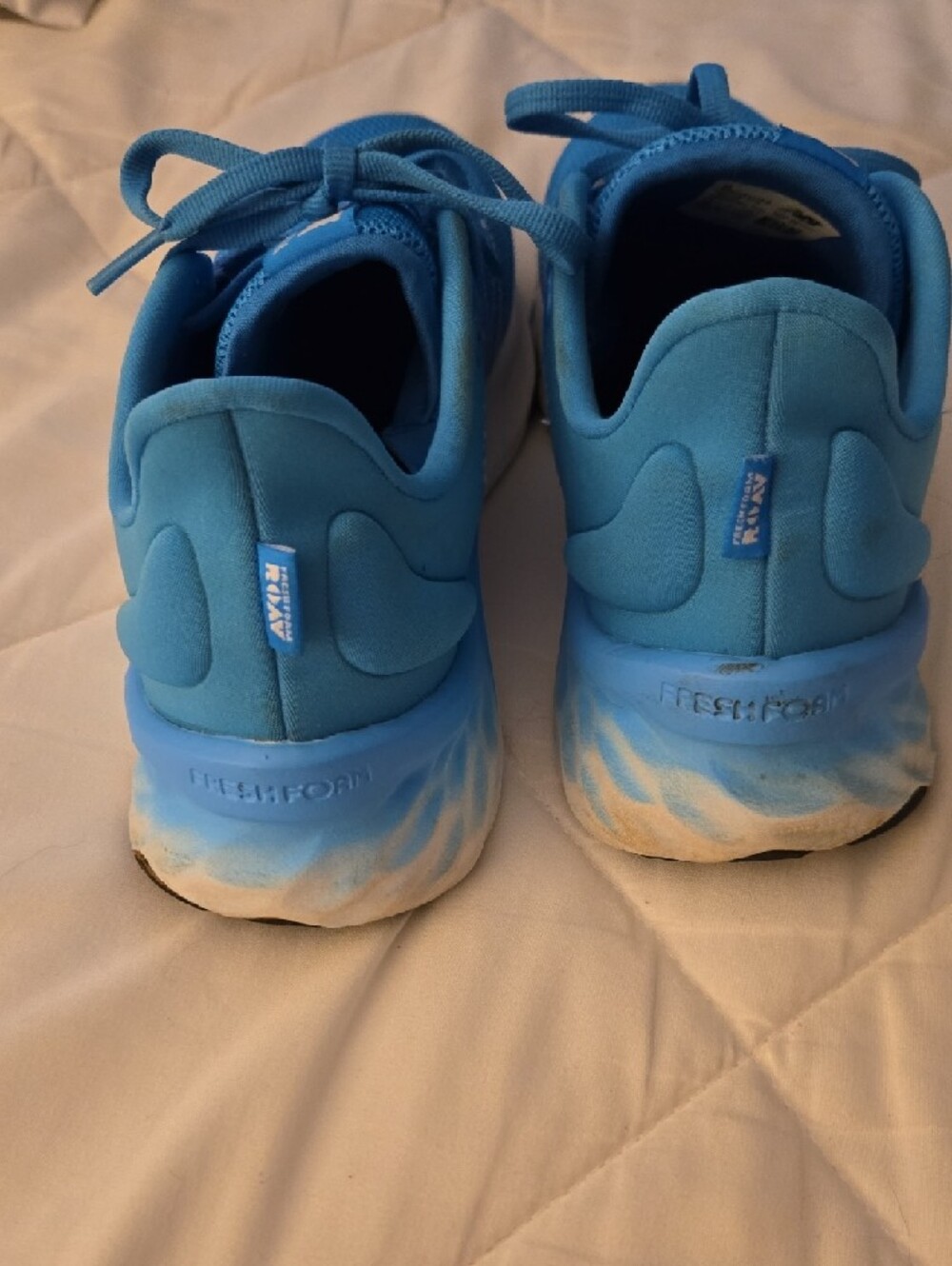 New Balance Bright Blue Running Shoes - Picture 4 of 5